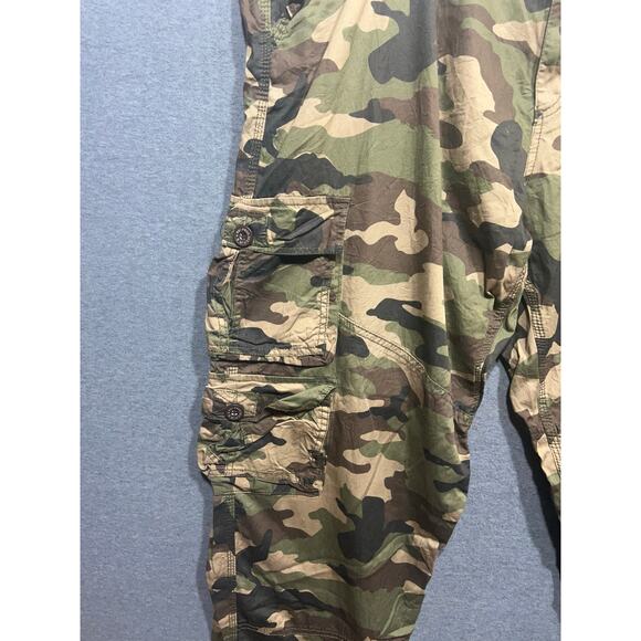 PG Camouflage Mens Cargo Pants Size 42x32 See Pics For Accurate Measurements - Picture 5 of 12